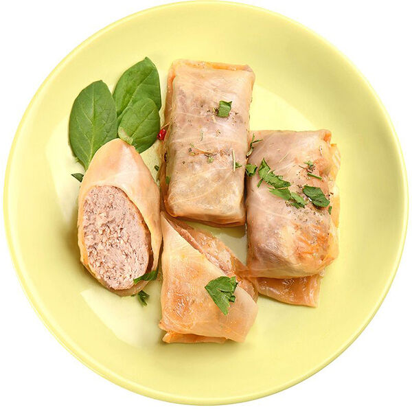 Голубцы мясные тушеные в томатно-сливочном соусе Уже Готово, 2 шт в наборе