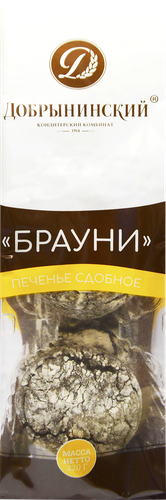 

Печенье сдобное ДОБРЫНИНСКИЙ Брауни, 220г