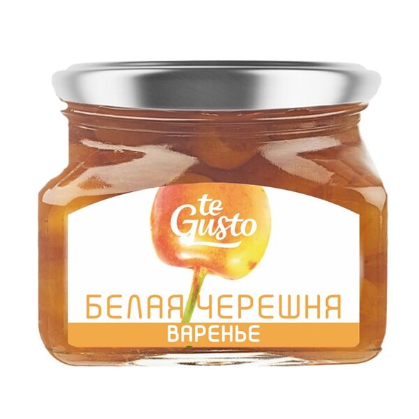 Варенье Te Gusto из белой черешни
