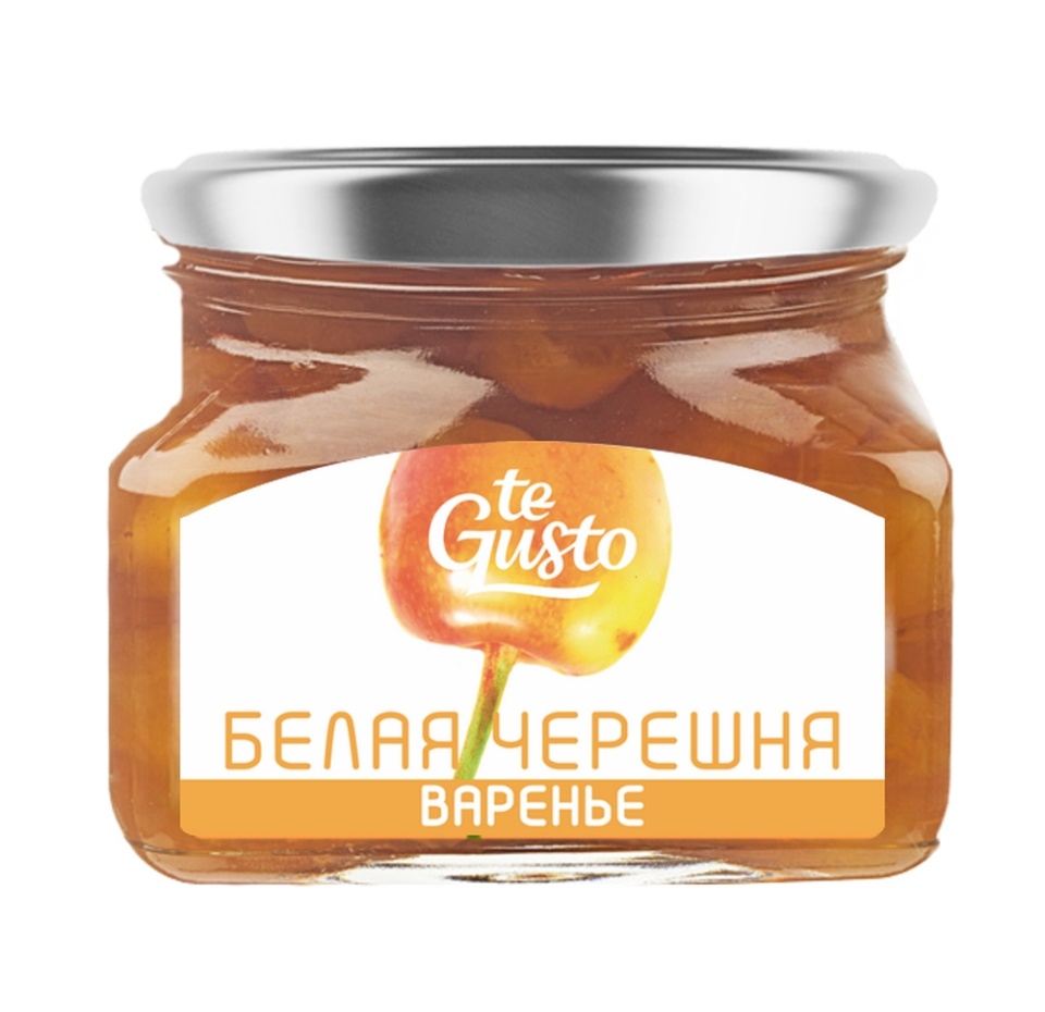 

Варенье Te Gusto из белой черешни 430 г
