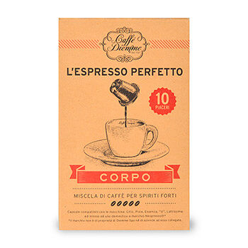 Кофе в капсулах Caffe Diemme L'espresso Perfetto Corpo, 10 шт.