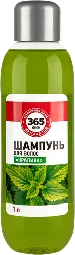 

Шампунь для волос 365 ДНЕЙ Крапива, 1 л