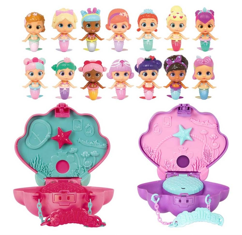 

Кукла русалочка Bloopies Shellies Imc Toys 1 шт. в ассортименте