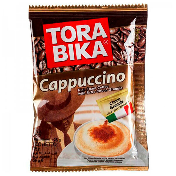 Кофе Torabika 25 г капучино пакет