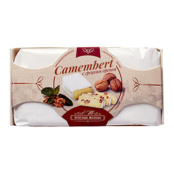 Сыр мягкий Егорлык Молоко Камамбер с с плесенью и грецким орехом 50%