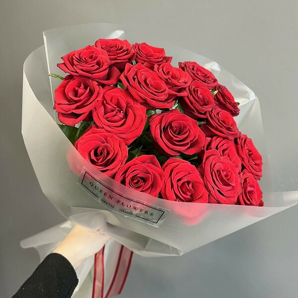 Моно красных роз