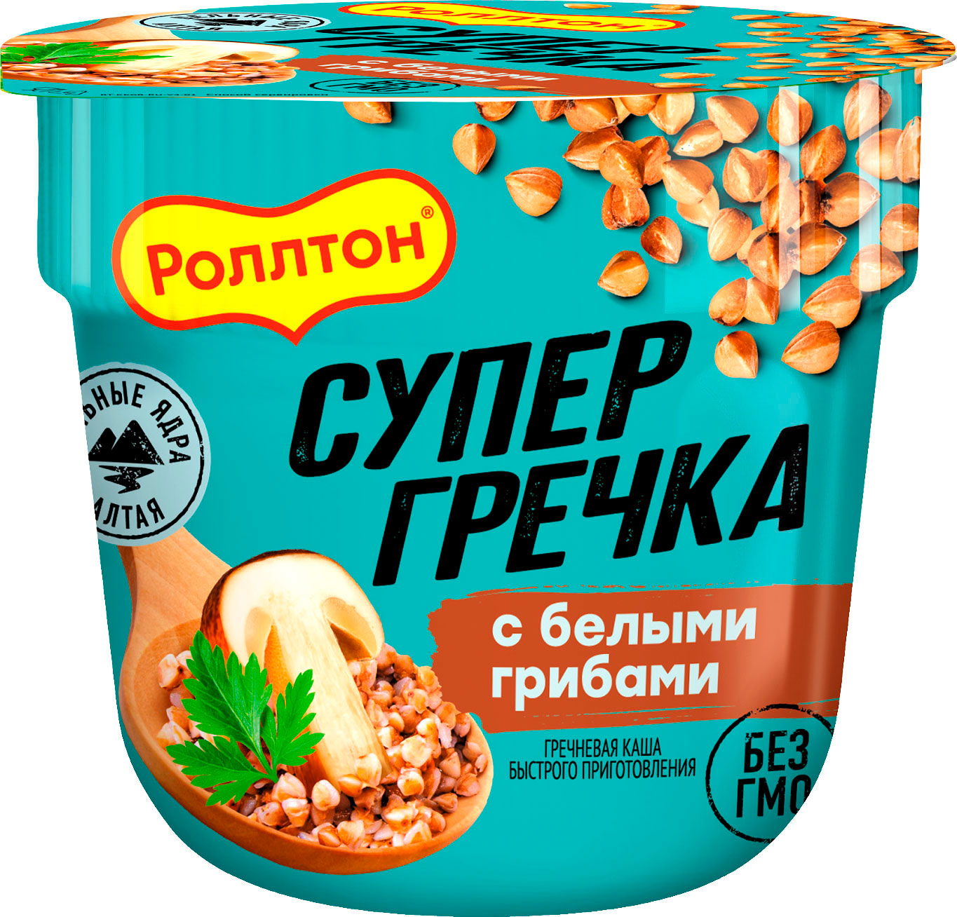 

Каша гречневая Роллтон с белыми грибами