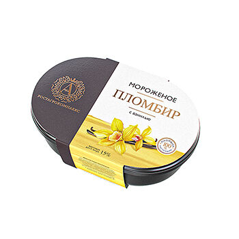 Мороженое А.Ростагрокомплекс Пломбир с ванилью,15%