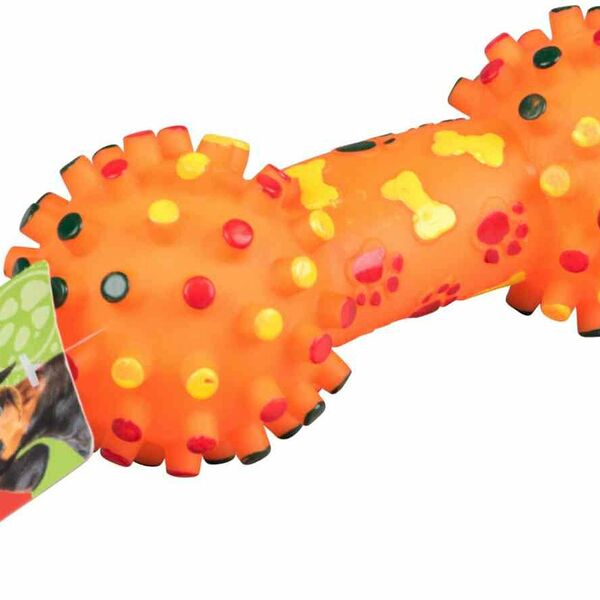 Игрушка для собак Гантель с шипами, 200 мм ТМ Triol (Триол)