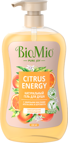 

Гель для душа BioMio Апельсин и бергамот 650 мл