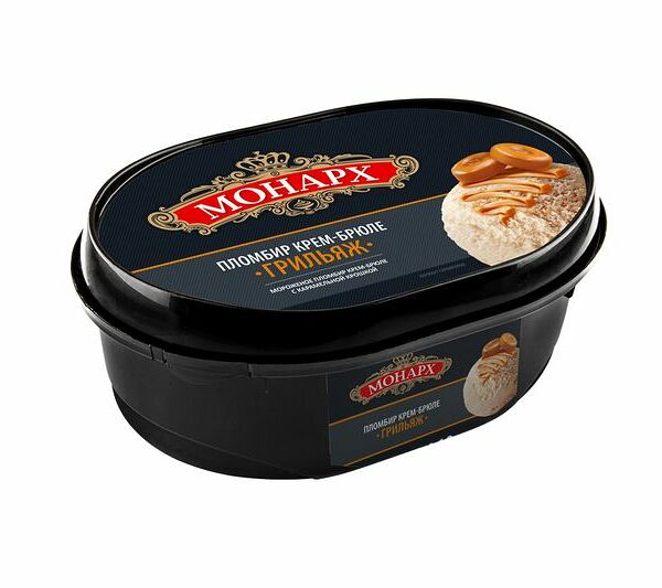 Мороженое Монарх крем-брюле 12%