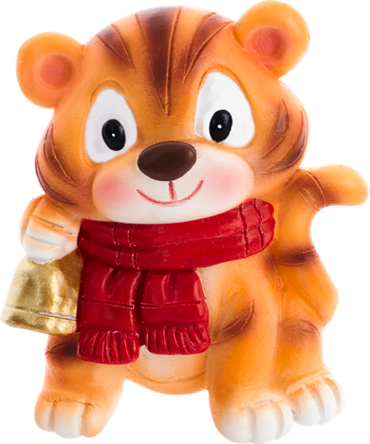 

Сувенир новогодний HOMECLUB Тигр на удачу 6.1 см, полирезина, в ассортименте, 1 шт