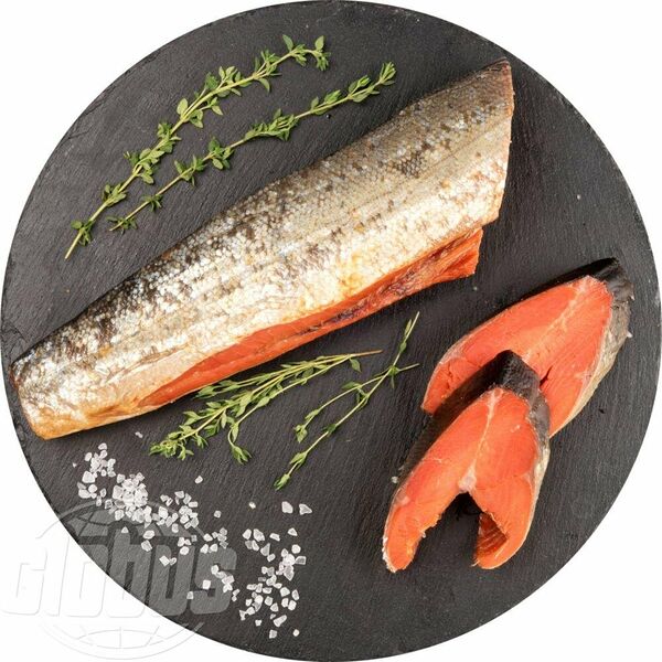 Нерка подкопчённая, балык, (1 штука ~ 1,5 кг)