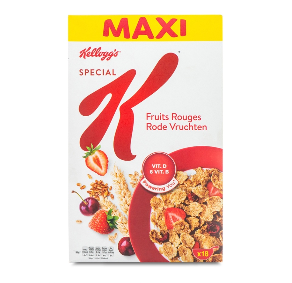 

Хлопья Kellogg's с красными фруктами 550 г