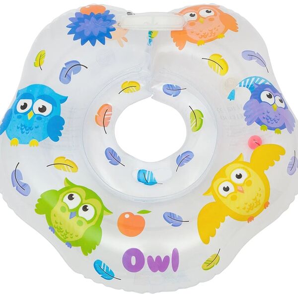 Roxy Kids круг для купания на шею 0+ Owl RN-002