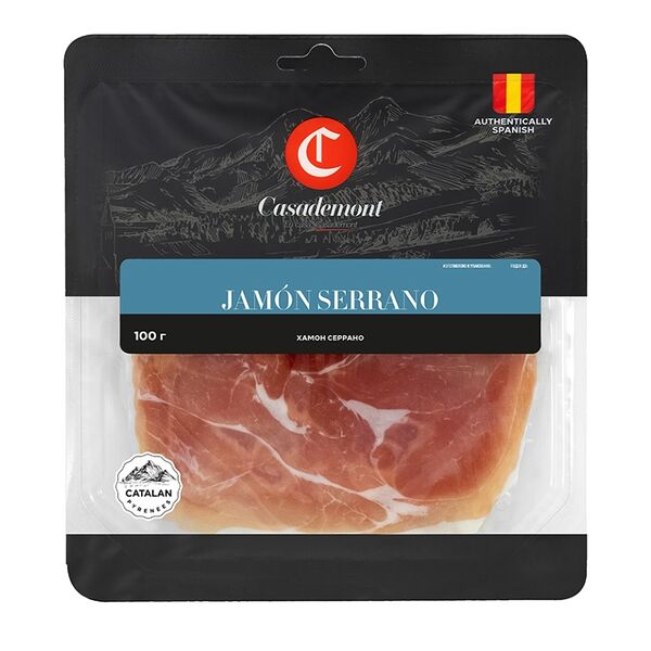 Хамон Casademont Серрано, нарезка 100 г