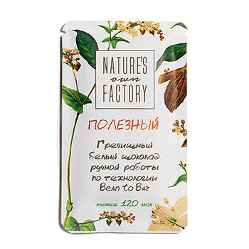 Шоколад белый Nature's own factory гречишный