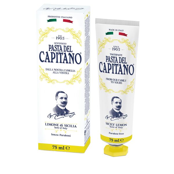 Зубная паста Pasta del Capitano сицилийский лимон 75 мл