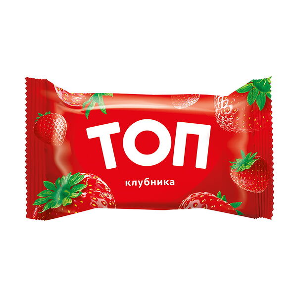 Мороженое ТОП КЛУБНИКА в ваф стаканчике вес 70г
