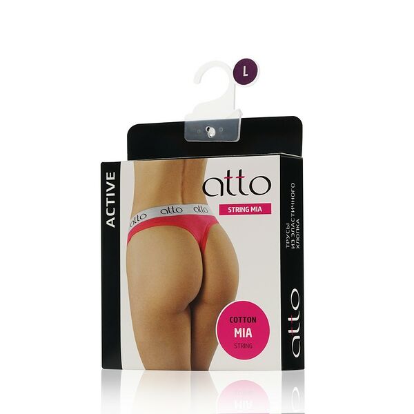 Женские трусы Atto Mia string , Розовый , L