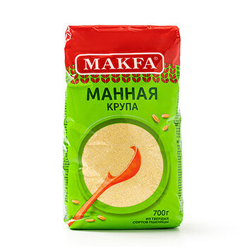 Крупа манная Макфа 700г, Россия