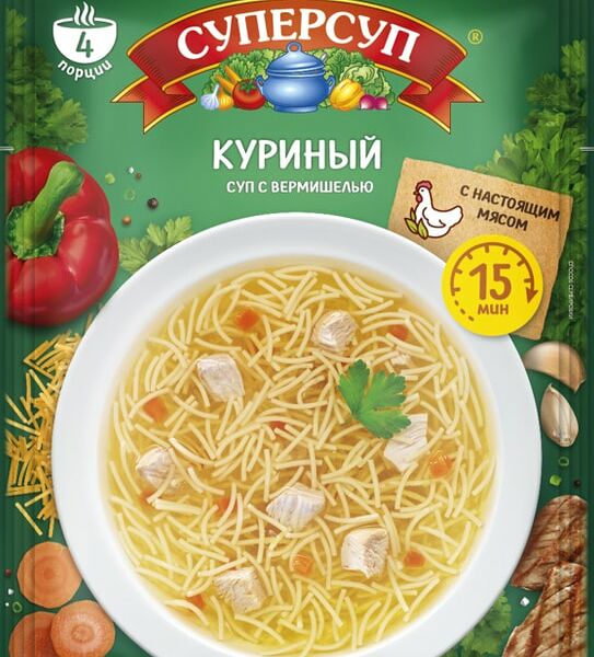 Суп Суперсуп Куриный 70г