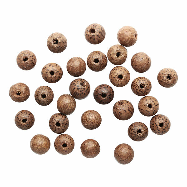 4AR393 Бусины кокосовое дерево, 14мм,18гр/упак, Astra&Craft