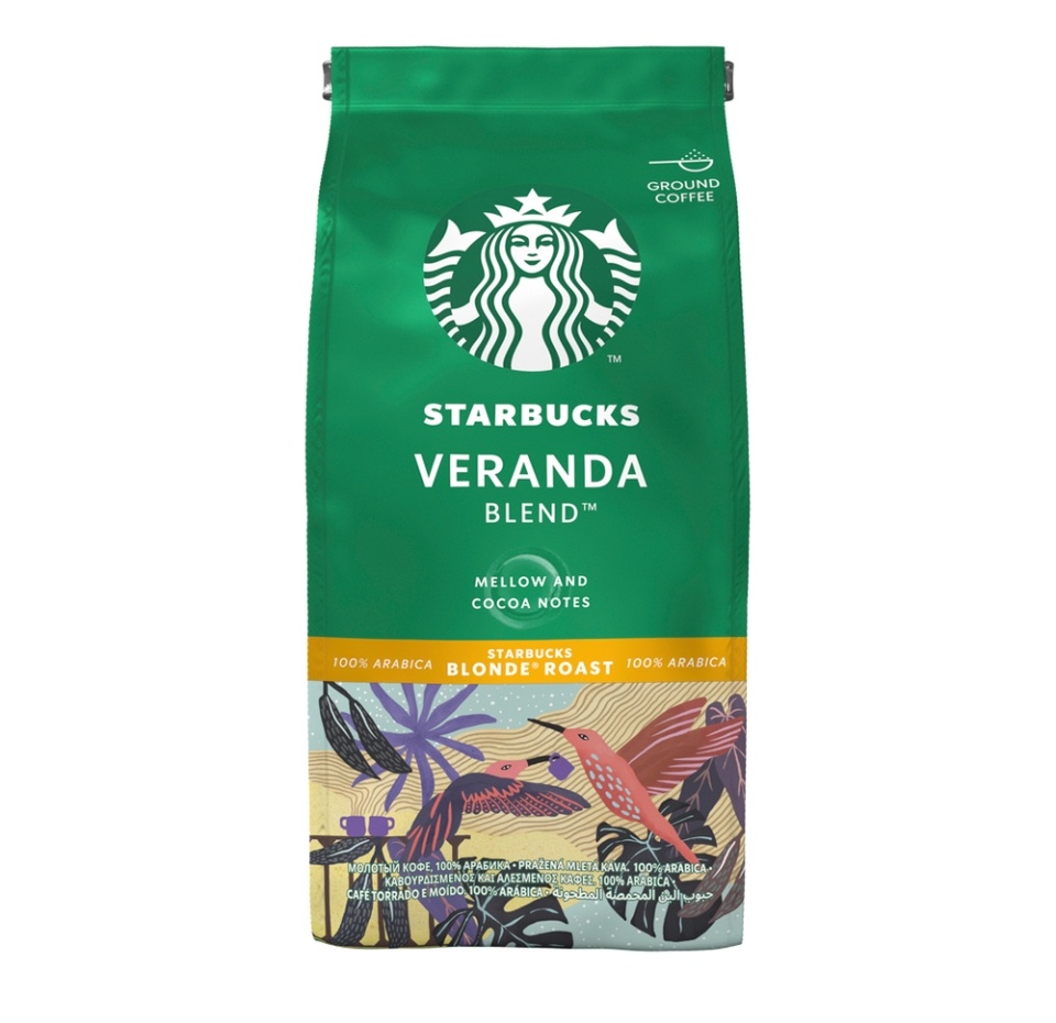 

Кофе молотый STARBUCKS Veranda Blend Nestle Portugal, 200г Португалия