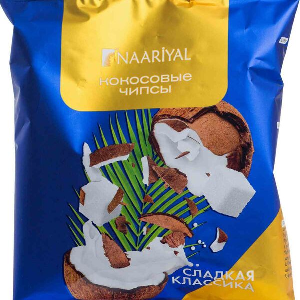 Чипсы кокосовые Naariyal Сладкая классика 40 г