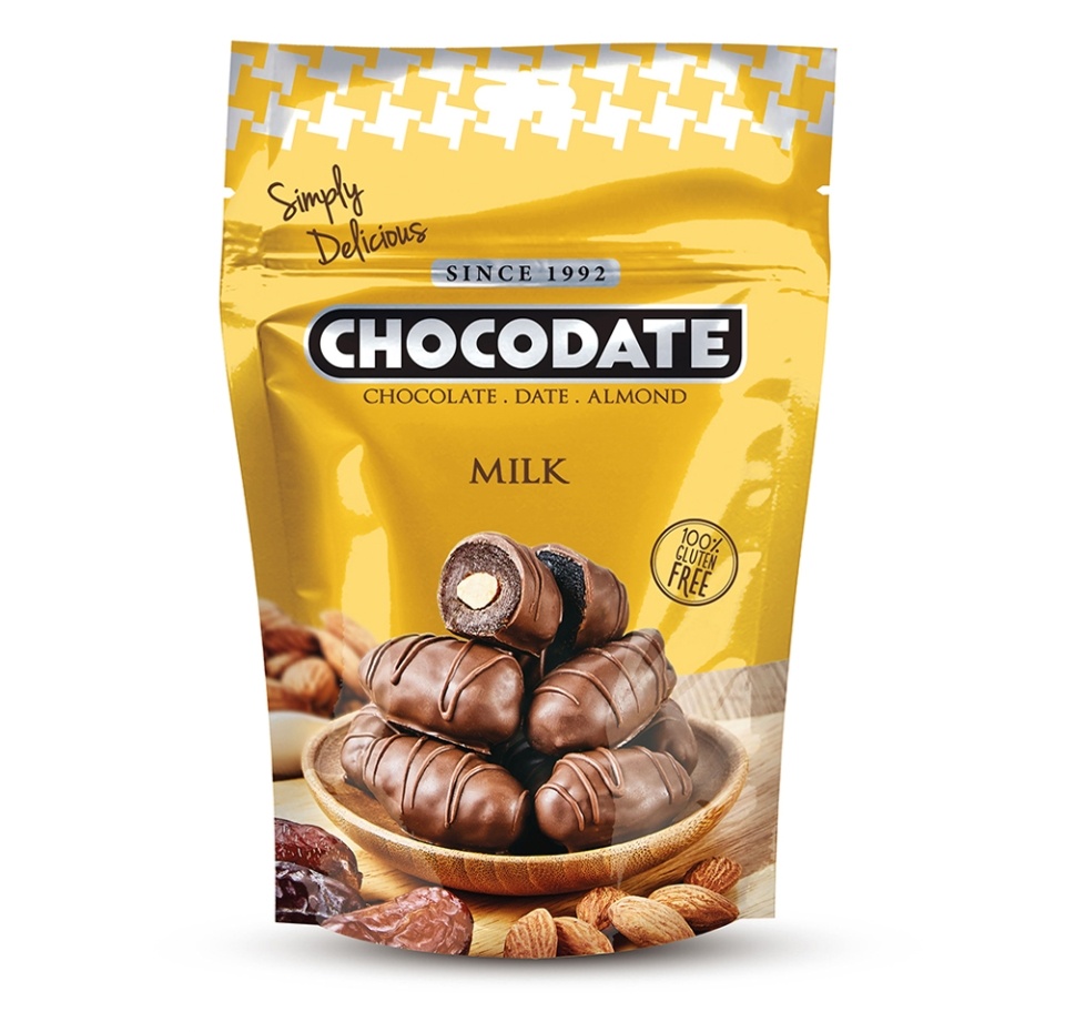 

Конфеты Chocodate Финики с миндалем в молочном шоколаде 100 г