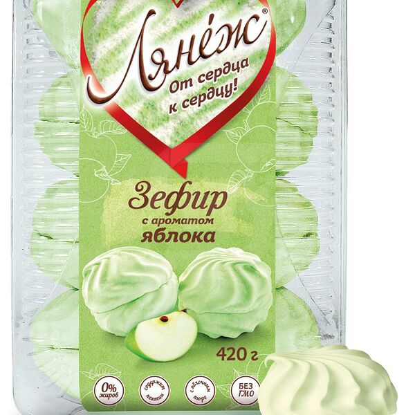 Зефир Лянеж с ароматом яблока