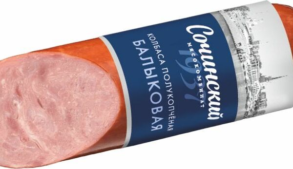 Колбаса Сочинский МК Балыковая полукопченая