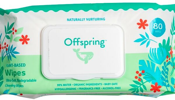 Салфетки влажные Offspring биоразлагаемые детские 80шт