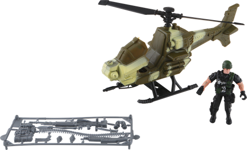 

Набор игровой BIGGA Военный вертолет, 3 предмета Арт. B1131089
