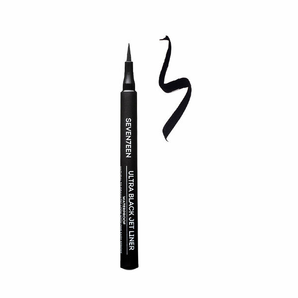 Подводка-фломастер для глаз Seventeen Ultra Black Jet Liner 1 мл