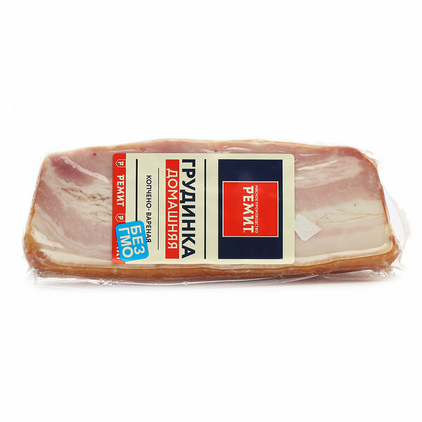 Грудинка копчёно-варёная Домашняя ТМ Ремит