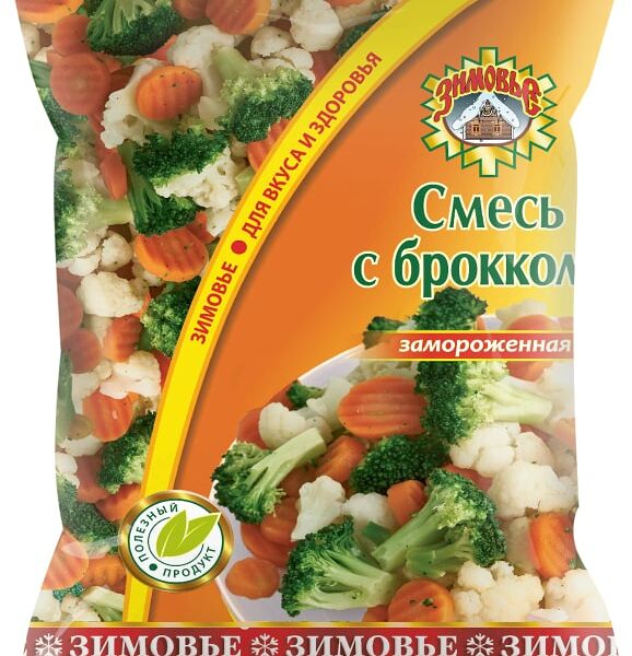 Смесь с брокколи Зимовье 400г