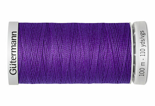 724033 Нить Extra Strong M 782 суперкрепкая, 100м, 100% п/э Gutermann(392 фиолетовый джинс)
