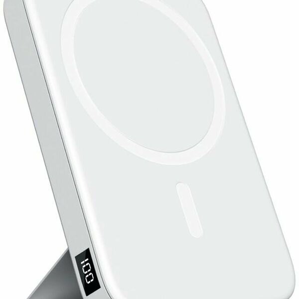 Внешний аккумулятор moonfish Magsafe, 10000 мАч, soft-touch, белый