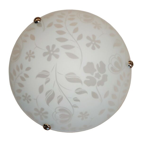 Светильник настенно-потолочный Ирис, 20см, E27, 60Вт