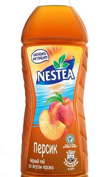 Чай холодный черный Nestea со вкусом персика