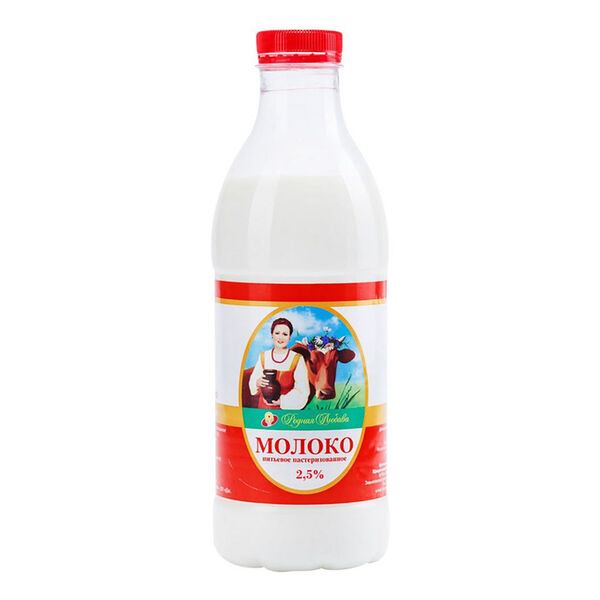 Молоко Родная Любава пастеризованное 2,5%