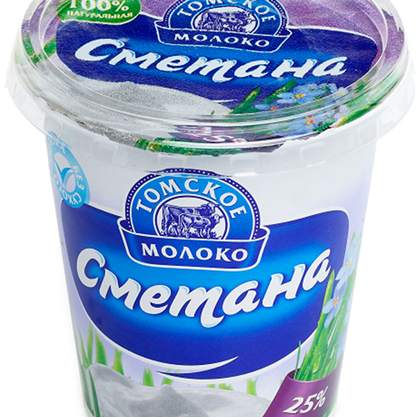 Сметана Томское молоко 25% 350 г