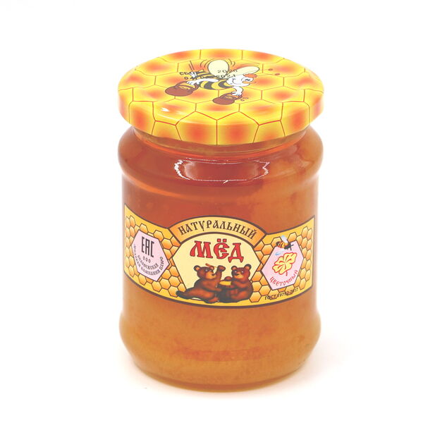 Мед нат. Цветочный майский Беловежская медовая компания  вес 350г