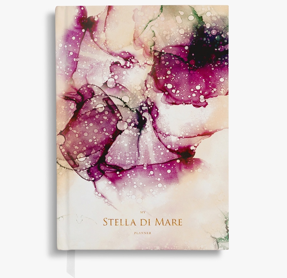 

Ежедневник Stella Classic Flora Sparkle, Stella di Mare, 15,5*21,5 см, Россия