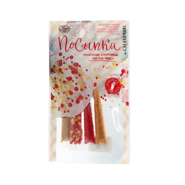 Посыпки Парфэ Белый микс 20г