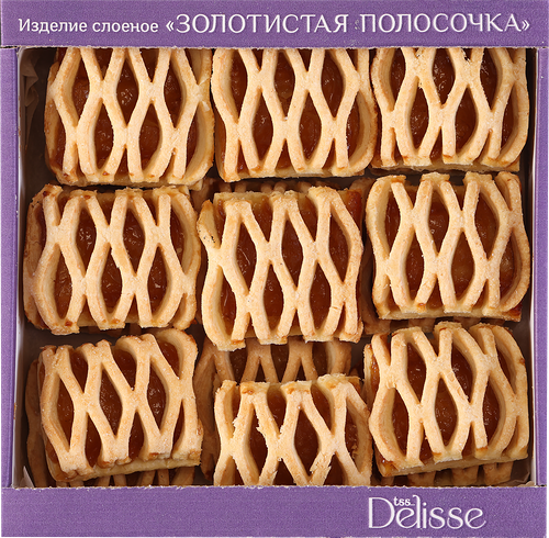 Изделие слоеное DELISSE Золотистая полосочка