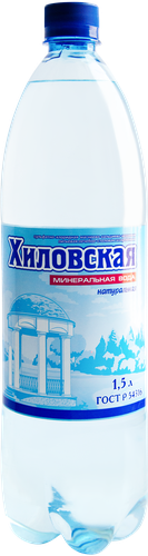 

Вода минеральная Хиловская природная лечебно-столовая 1.5 л