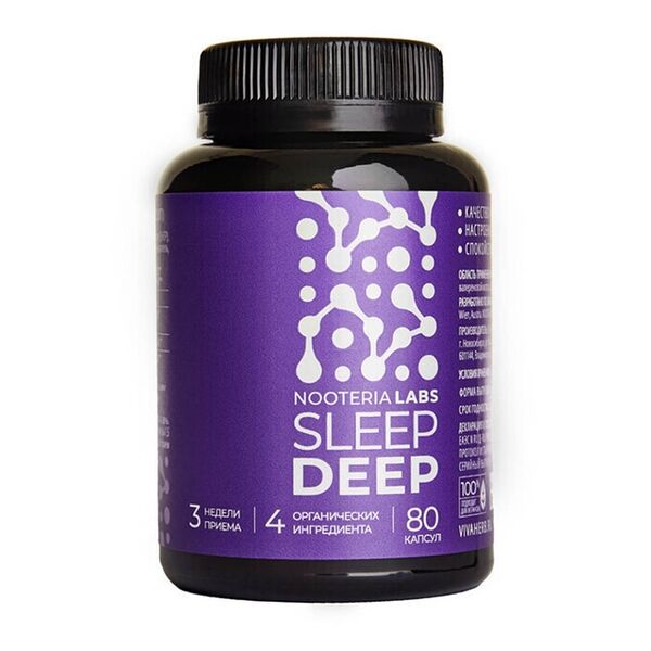 Nooteria Labs Sleep Deep капсулы 80 шт