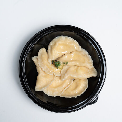 Вареники с творогом и манго отварные